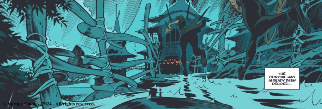 The Beast-God - Sample Art