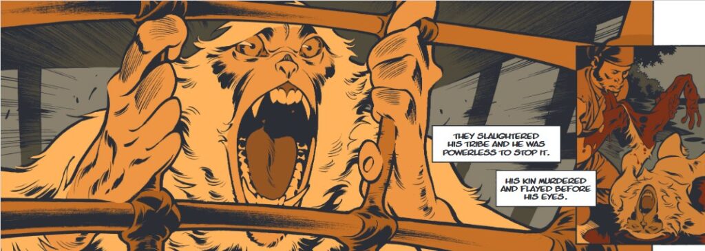 The Beast-God - Sample Art