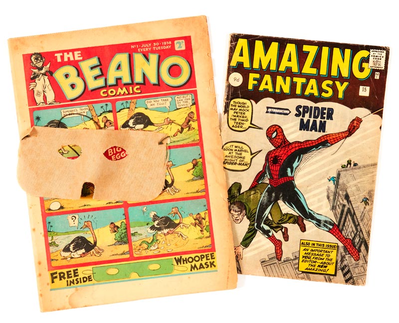 First issue of The Beano, with only known surviving Free Gift, offered ...