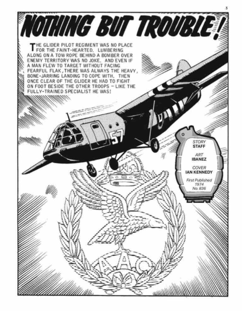 Commando 5784: Gold Collection: Nothing but Trouble
Story: Staff | Art: Ibanez | Cover: Ian Kennedy
Originally printed as No. 218 in 1966