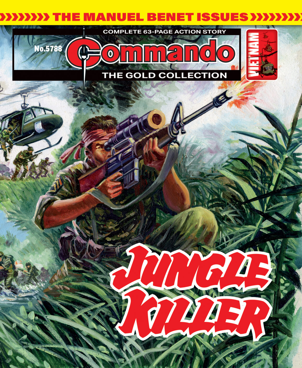 Commando celebrates forty-plus years for stories by artist Manuel Benet ...