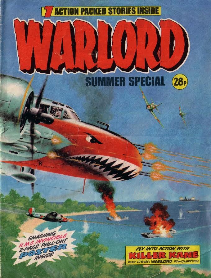 Warlord Summer Special 1980 - cover by Ian Kennedy