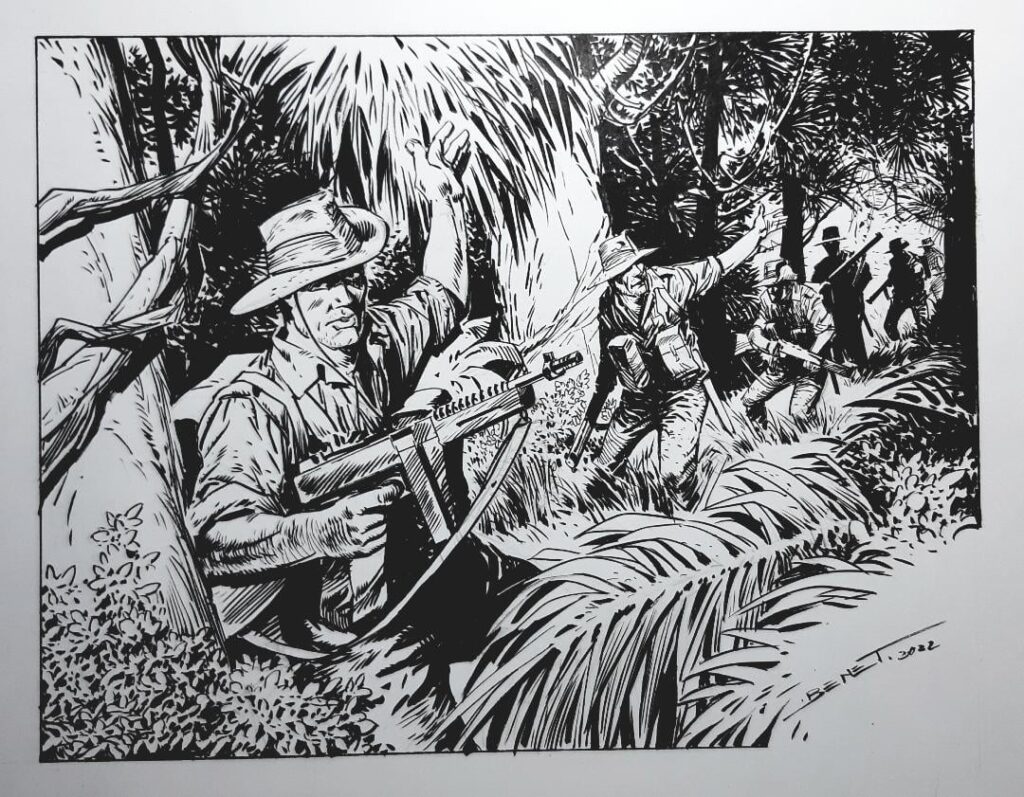 Jungle War by Manuel Benet