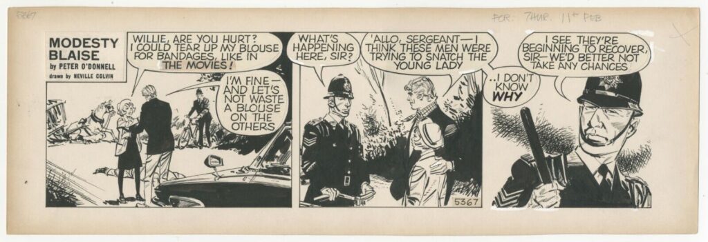 Modesty Blaise - The Moon Man 5367 by Peter O'Donnell and Neville Colvin