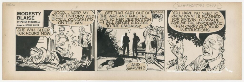 Modesty Blaise - The Moon Man 5369A by Peter O'Donnell and Neville Colvin
