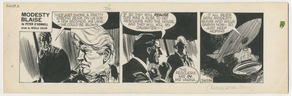Modesty Blaise - The Moon Man 5409 by Peter O'Donnell and Neville Colvin
