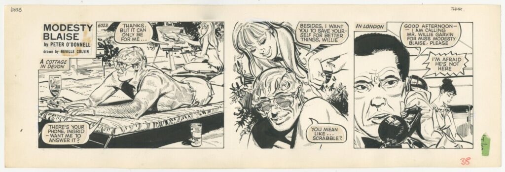 Modesty Blaise - "Plato's Republic" 6023 by Peter O'Donnell and Neville Colvin