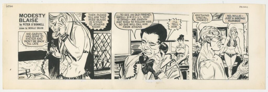 Modesty Blaise - "Plato's Republic" 6024 by Peter O'Donnell and Neville Colvin