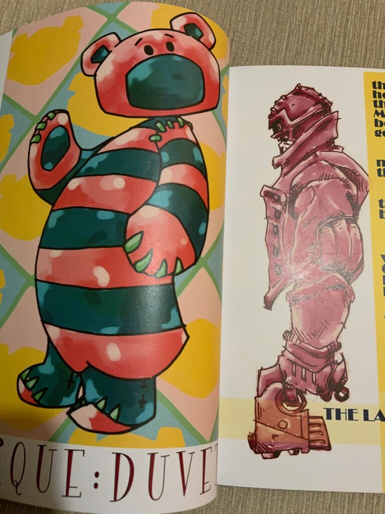 Mal Earl’s “Pieces of Colour” art book (2024 reissue) - Sample Pages
