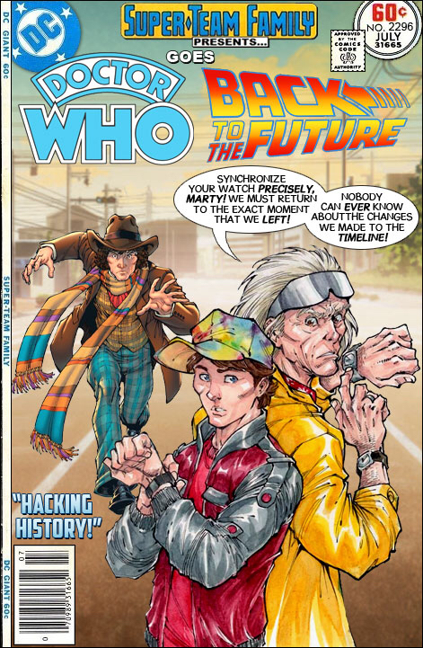 Super-Team Family: The Lost Issues - Doctor Who and Back to the Future