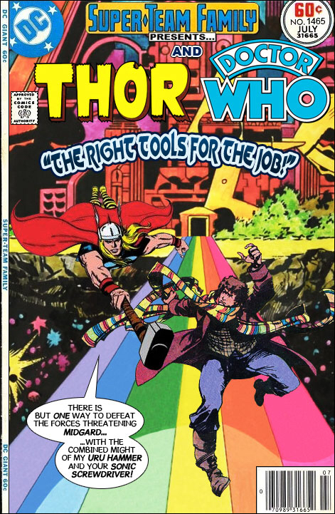 Super-Team Family: The Lost Issues - Thor and Doctor Who