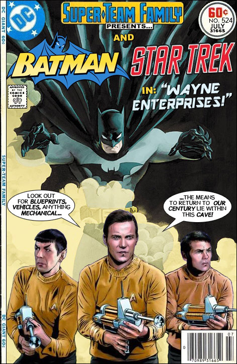 Super-Team Family: The Lost Issues - Batman and Star Trek