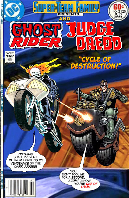 Super-Team Family: The Lost Issues - Ghost Rider and Judge Dredd