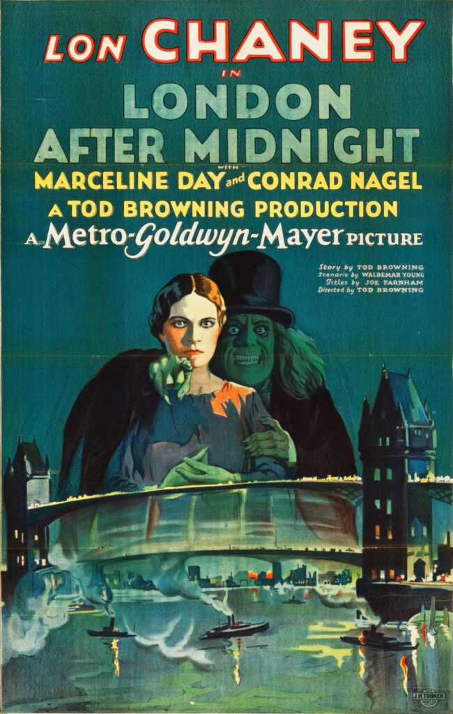 Lon Chaney - London After Midnight Poster