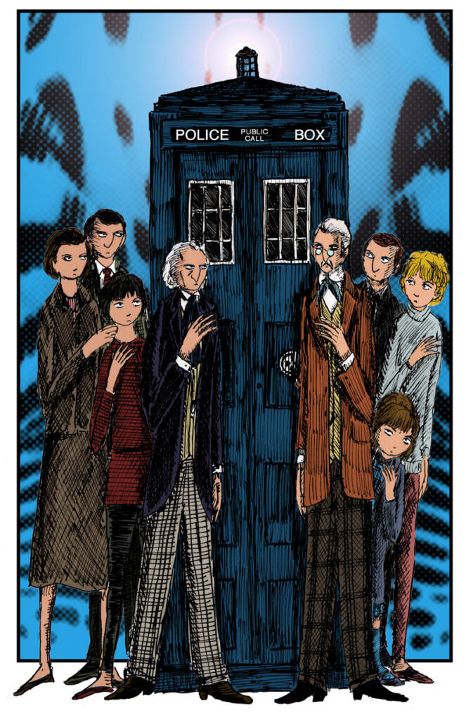 “First Doctors” art by Bret M. Herholz