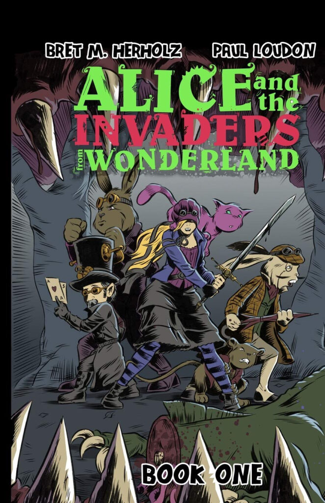 Alice and the Invaders From Wonderland by Bret M. Herholz