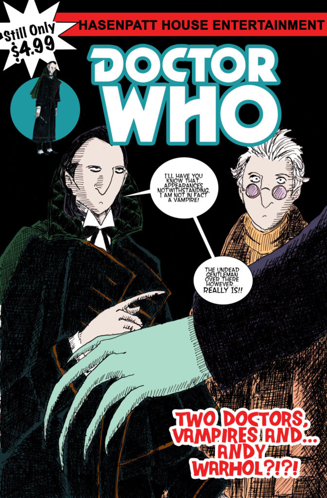 Doctor Who featuring The Scream of the Shalka Doctor, written by Paul Hanley, art by Bret M. Herholz