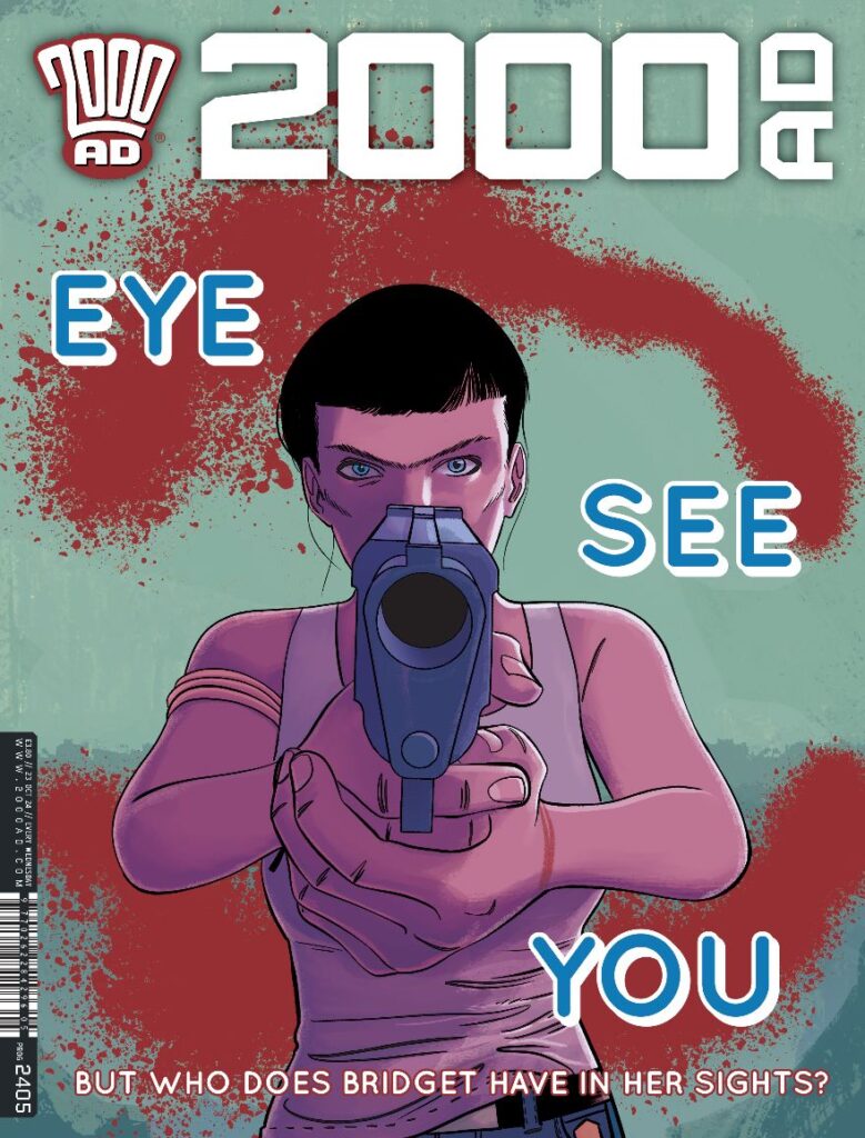 2000AD 2405 - Cover by INJ Culbard (Rebellion, 2024)