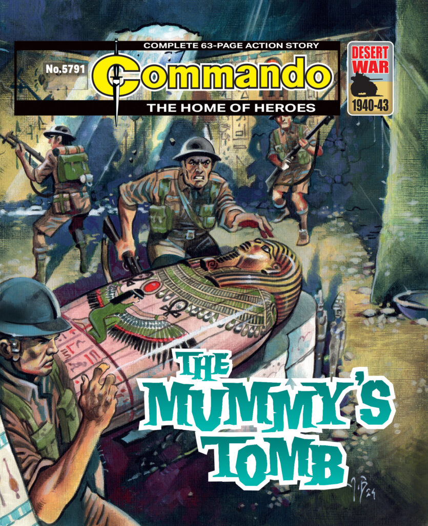 Commando 5791: The Mummy’s Tomb
Story: Georgia Standen Battle | Art: Jaume Forns | Cover: Marco Bianchini