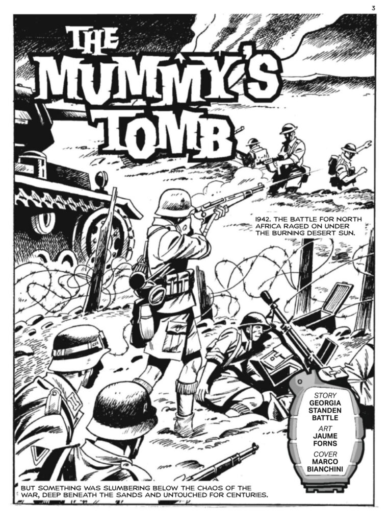 Commando 5791: The Mummy’s Tomb Story: Georgia Standen Battle | Art: Jaume Forns | Cover: Marco Bianchini