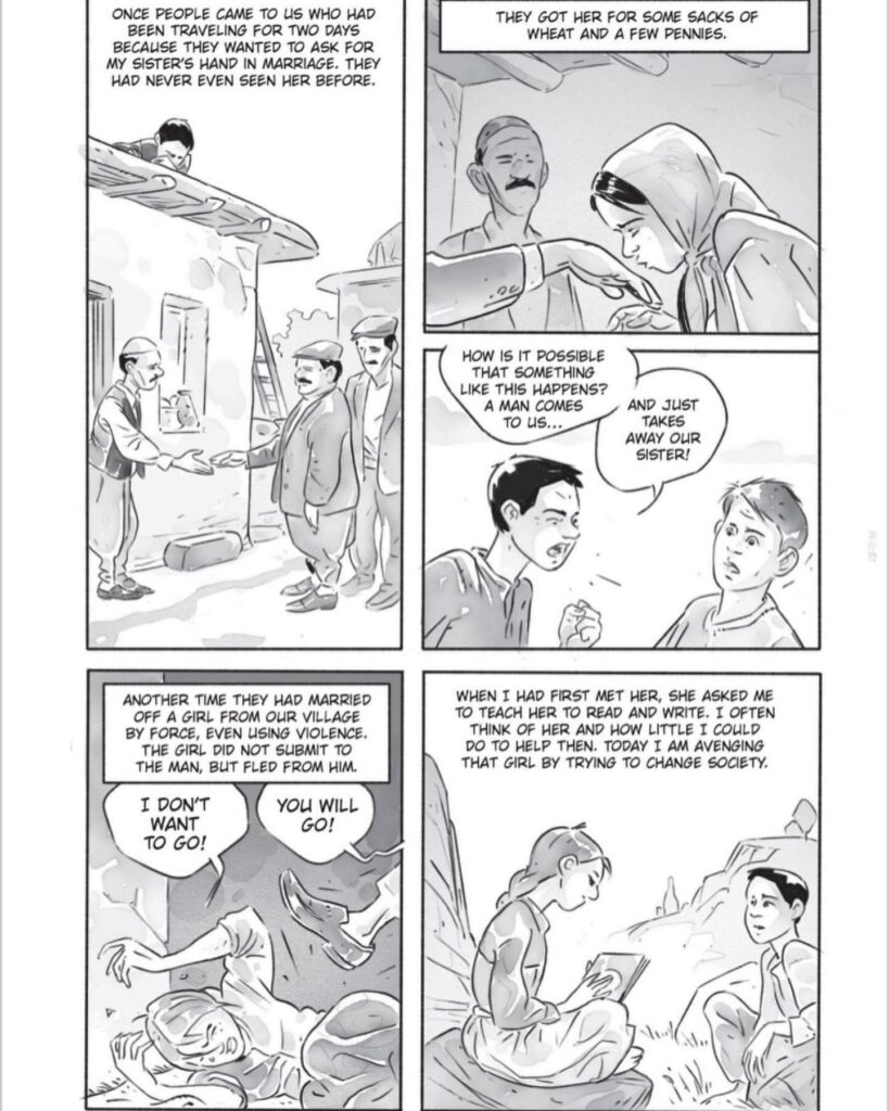 Freedom Shall Prevail: The Struggle of Abdullah Öcalan and the Kurdish People by Sean Michael Wilson and Keko (PM Press, 2024) Sample Art