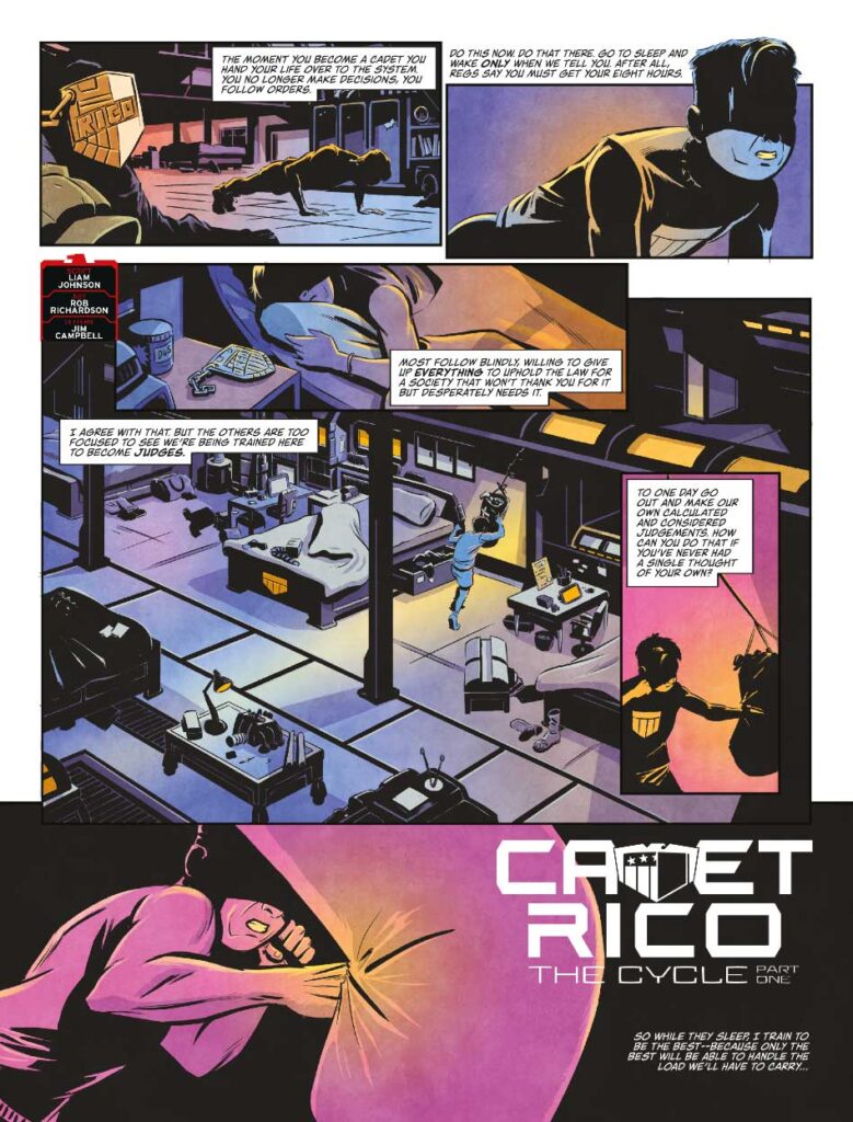 Judge Dredd Megazine 473 - Cadet Rico