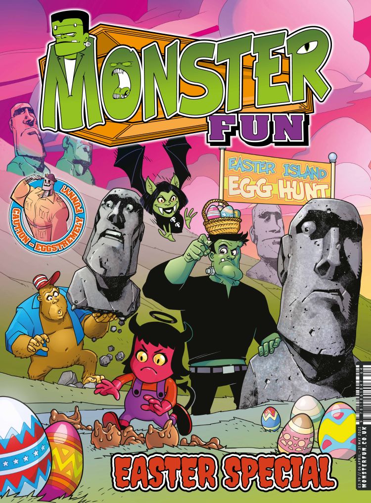 Monster Fun #1 - Cover by Neil Googe