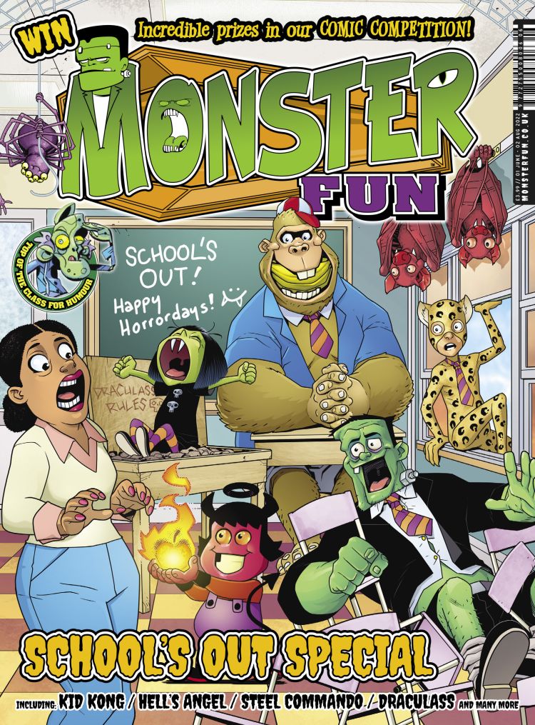 Monster Fun #2 - Cover by Neil Googe