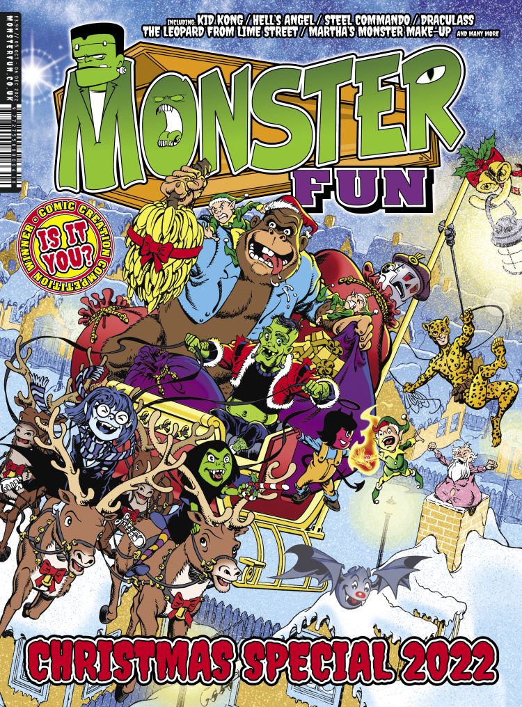 Monster Fun #5 - Cover by Edward Whatley