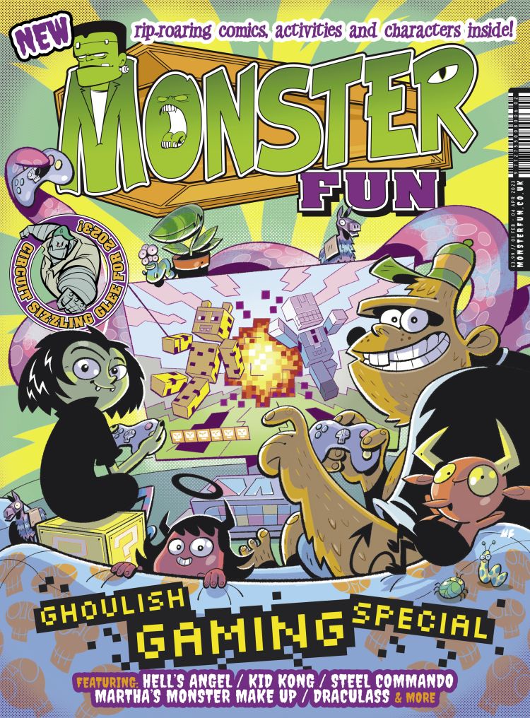 Monster Fun #6 - Cover by Matt Baxter