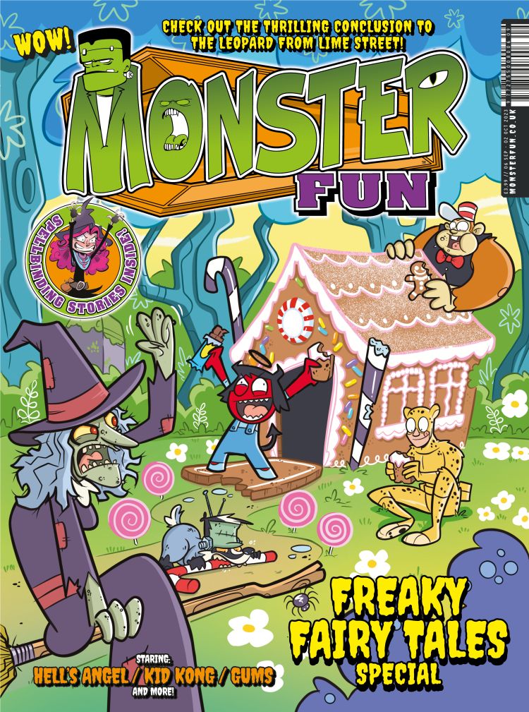 Monster Fun #11 - Cover by Mike Hartigan