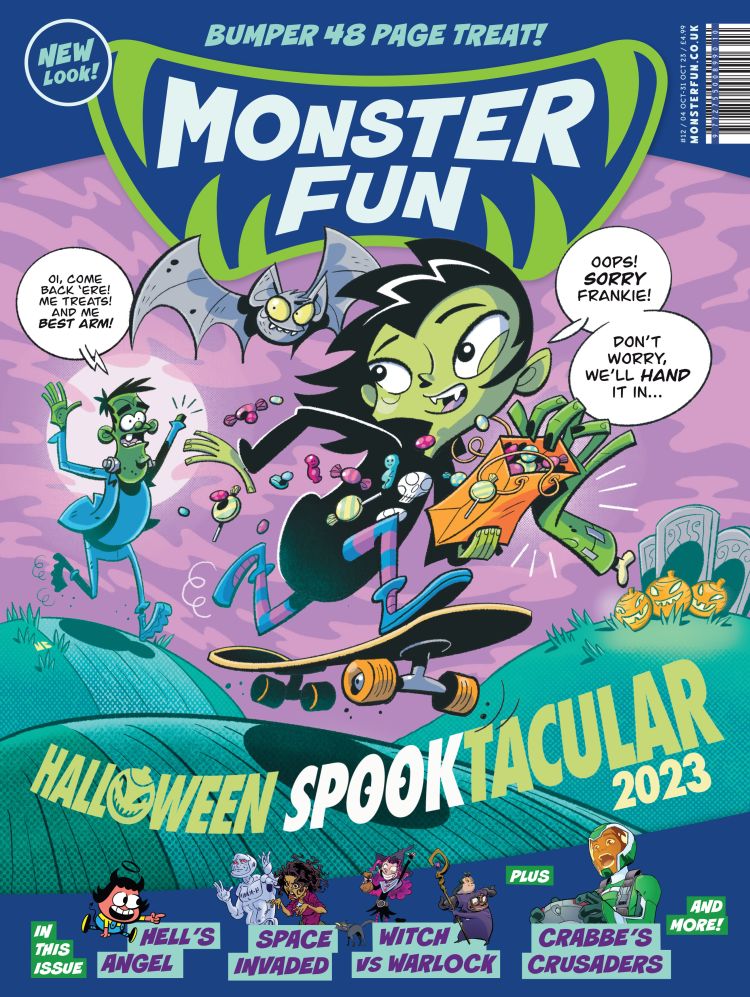 Monster Fun #12 - Cover by Mike Hartigan