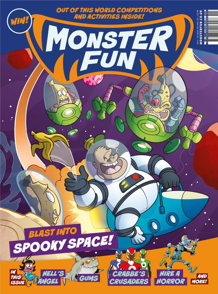 Monster Fun #13 - Cover by Abigail Bulmer