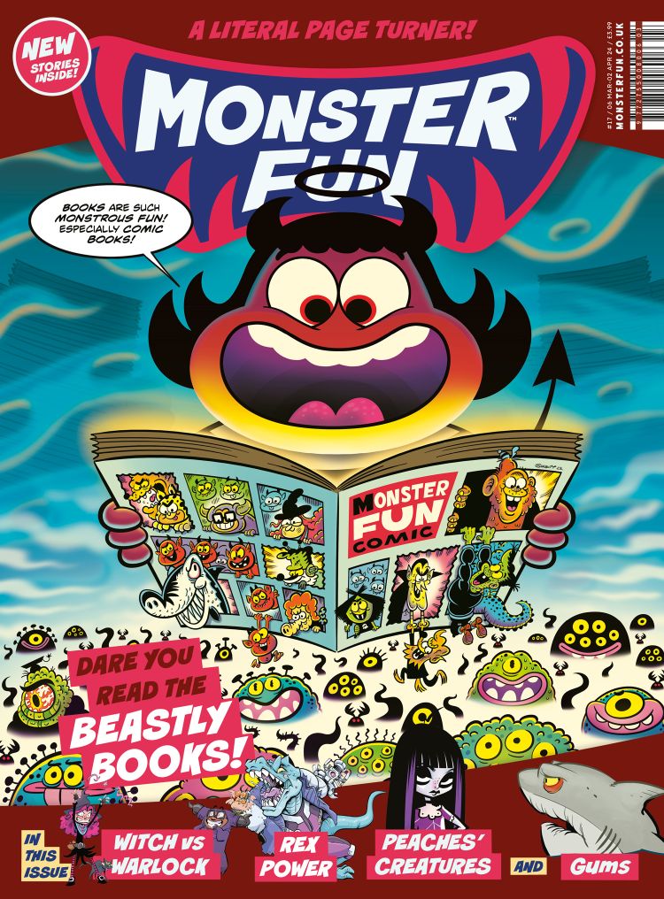 Monster Fun #17 - Cover by Chris Garbutt