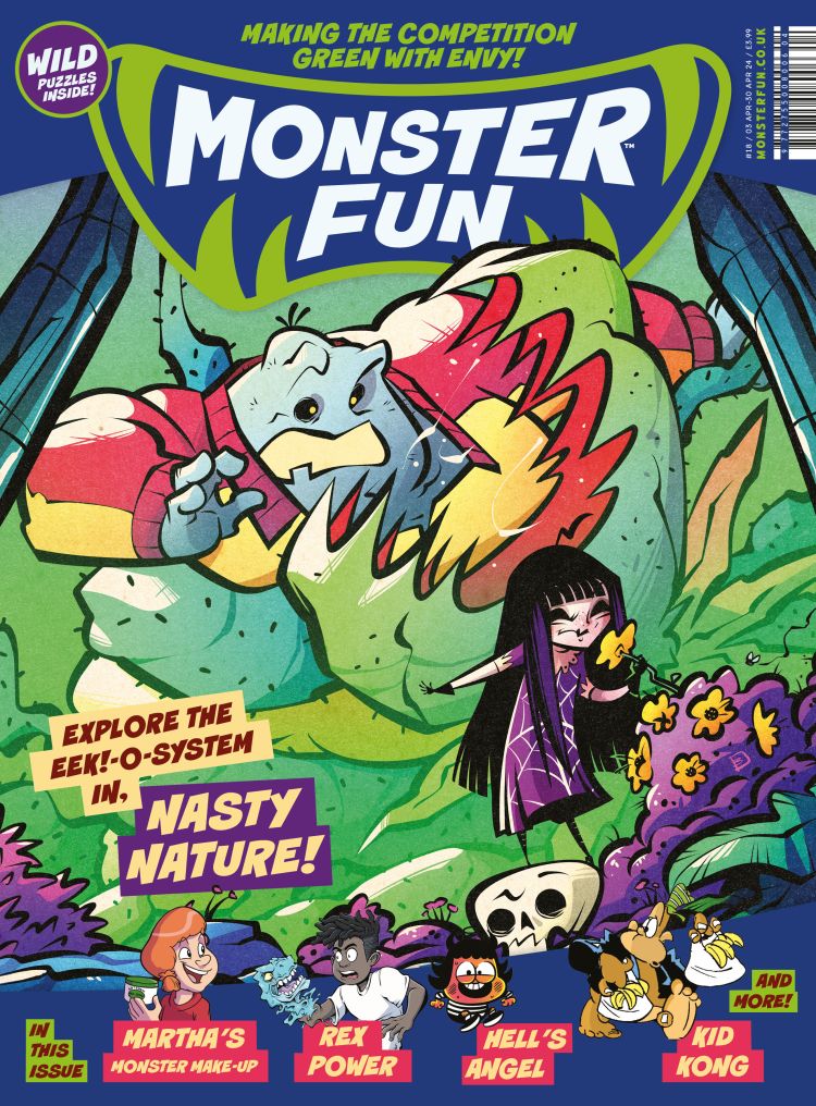 Monster Fun #18 - Cover by Dan Boultwood
