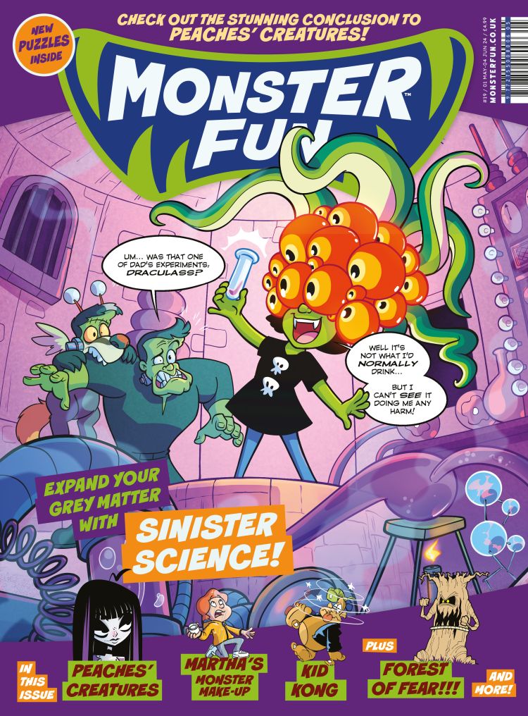 Monster Fun #19 - Cover by Abigail Bulmer