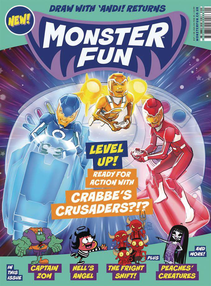 Monster Fun #27 - Cover by Ruari Coleman (Unpublished)