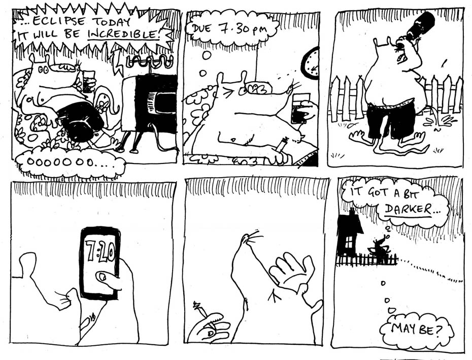 You Get What You Get (Fred Egg Comics 2024, published and written by David Robertson) - “Adventure into Nothing”, art by “Non Discussion”, art by Paterson