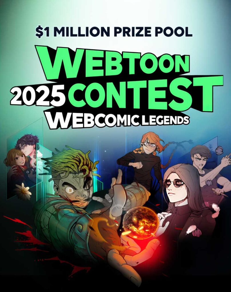WEBTOON 2025 Contest Banner