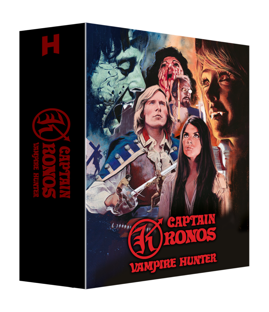 Captain Kronos Collector’s Limited Edition Blu-Ray Cover (2024)