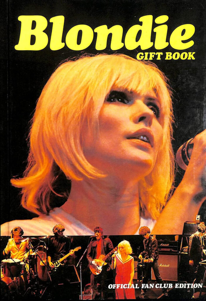 Blondie Gift Book (Official Fan Club Edition, 1980) - edited by Raymond Wergan