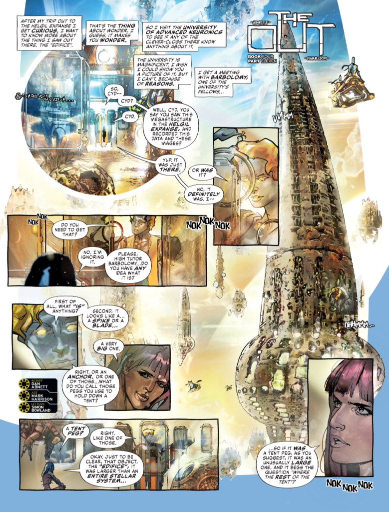 2000AD Prog 2411 - THE OUT // BOOK FOUR
by Dan Abnett (Writer) Mark Harrison (Artist) Simon Bowland (Letterer)