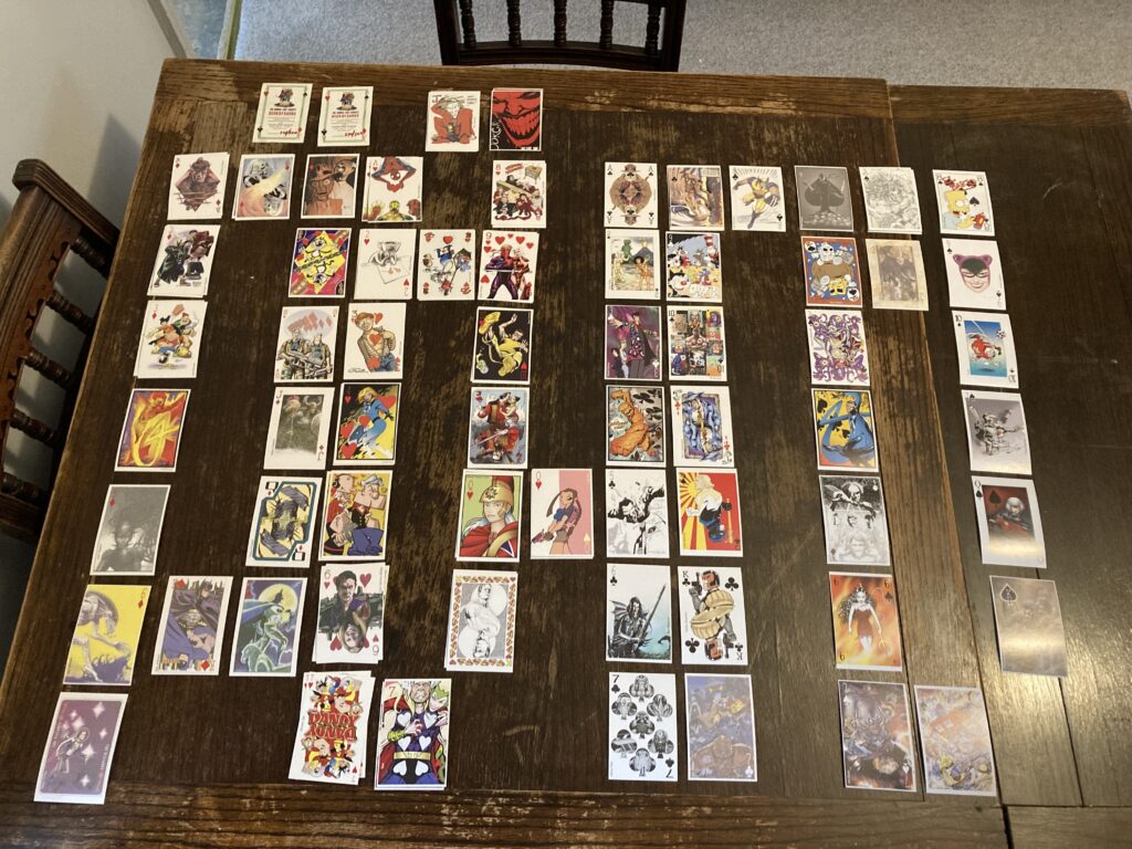 Charity Deck of Cards - 2001