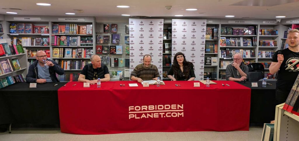 Forbidden Planet Battle Action Signing Event - Saturday 14th December 2024 at Forbidden Planet London Megastore. Photo: James Bacon