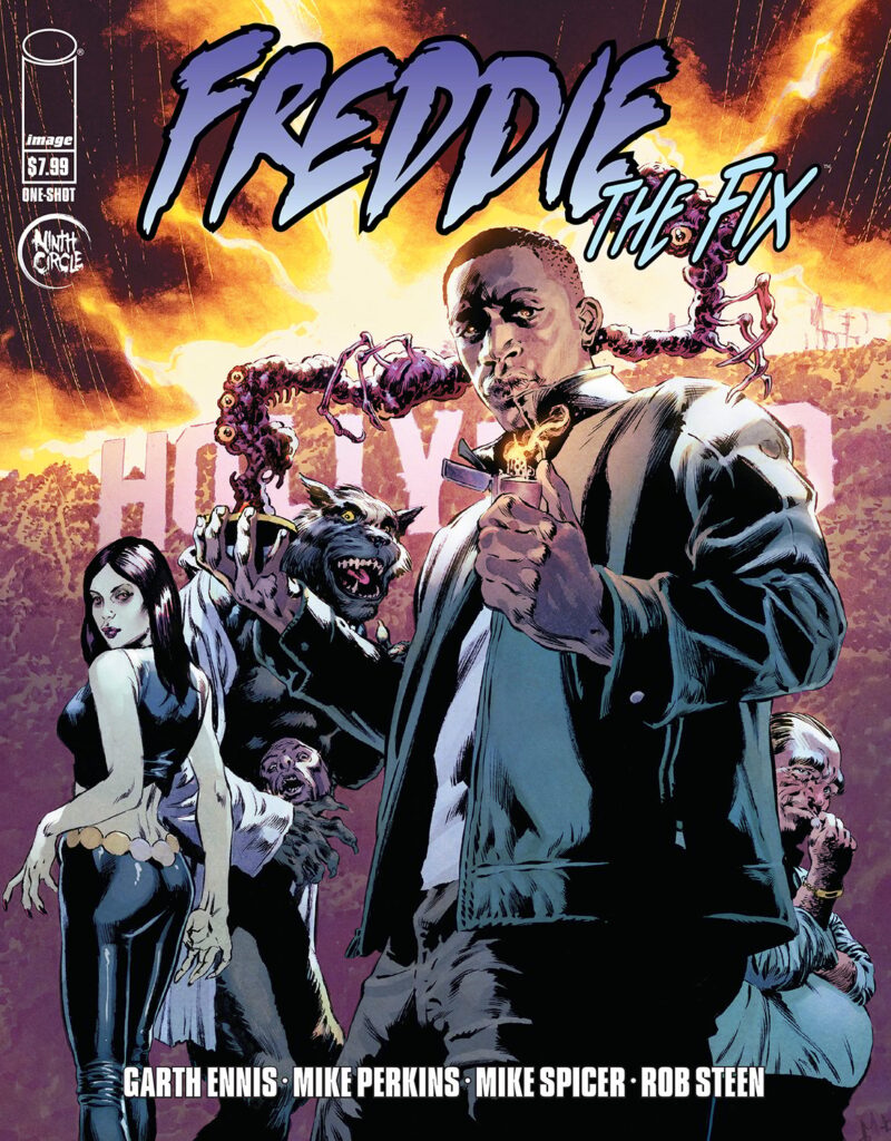 Freddie the Fix Cover A by Mike Perkins (Ninth Circle, 2024)
