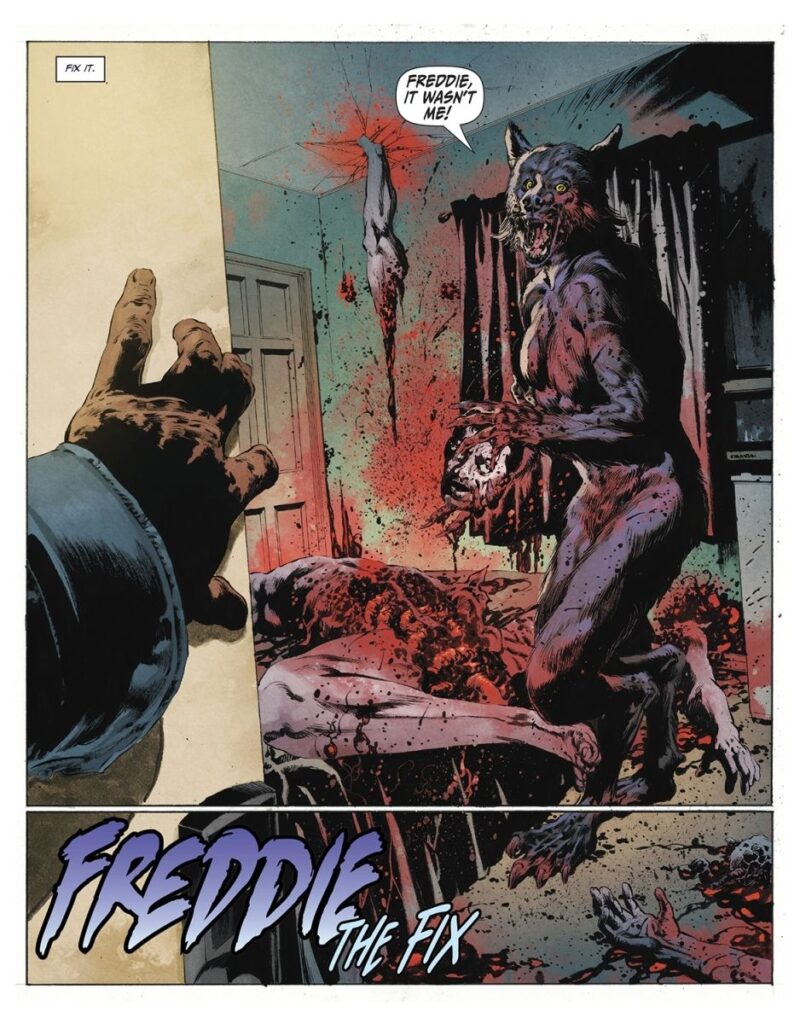 Freddie the Fix #1 by Garth Ennis and Mike Perkins - Sample Page