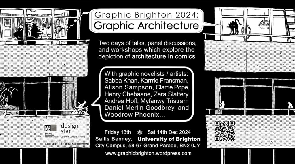 Graphic Brighton 2025 -  Graphic Architecture – the depiction of Architecture in Comics