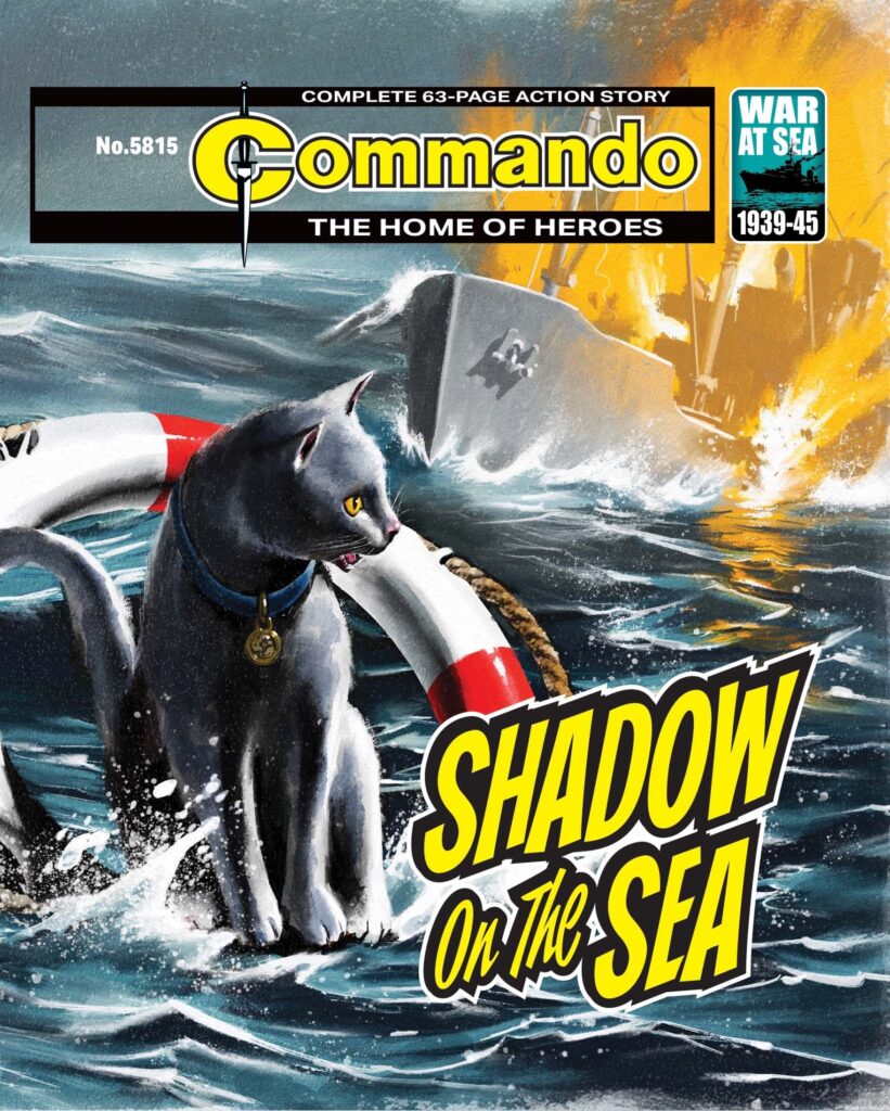 Commando 5815: Shadow on the Sea Story: Andrew Knighton | Art: Jaume Forns | Cover: Neil Roberts
