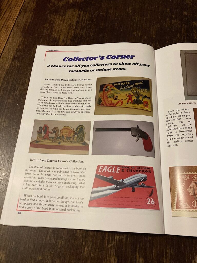 Eagle Times Volume 37 No. 4 - Collector’s Corner