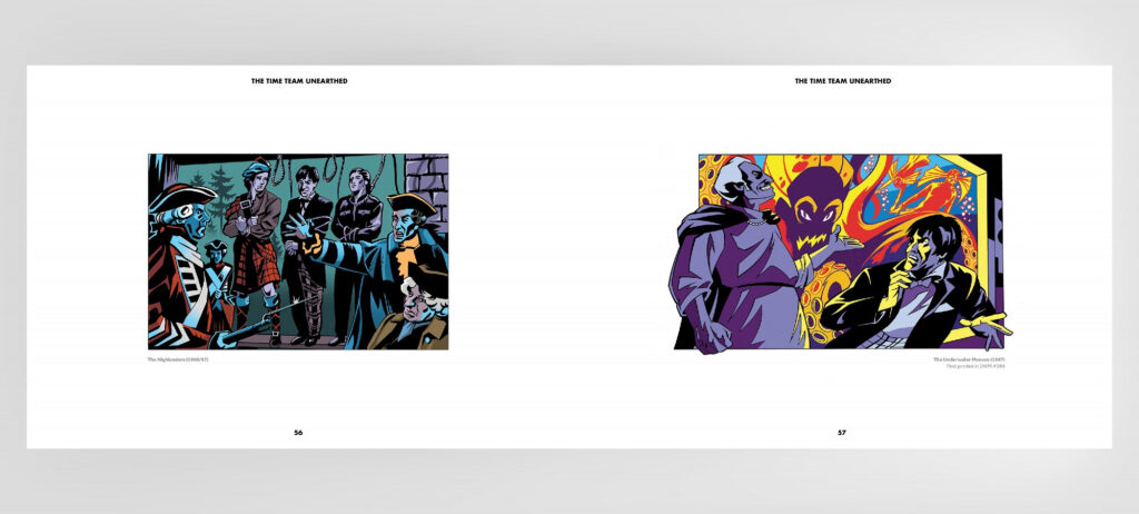 The Time Team Unearthed - The Doctor Who Art of Adrian Salmon (Roundel Publishing)